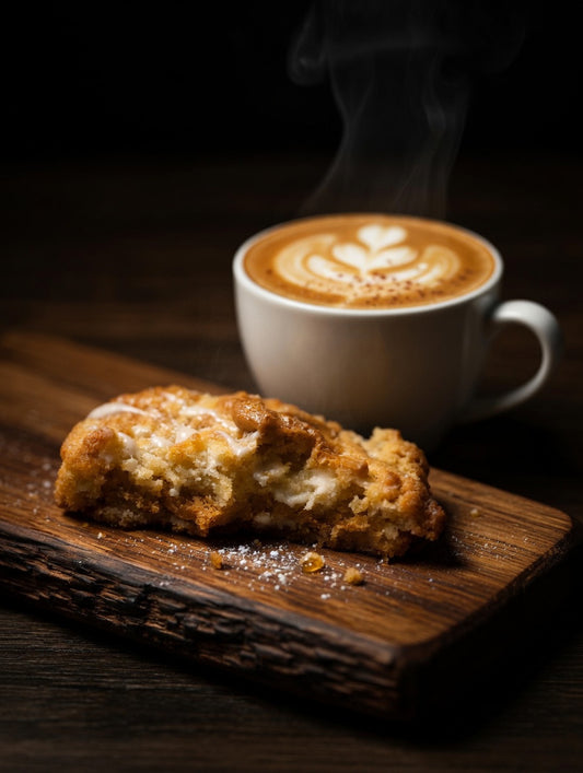 Biscoff stuffed White Chocolate